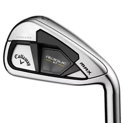 New Callaway Rogue ST MAX Single iron / wedge. Choose your Dexterity Shaft and flex above.