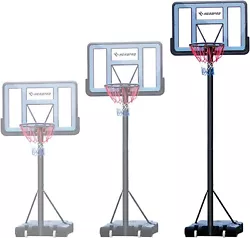 Portable Basketball Hoop Outdoor Indoor 4.8-10ft.   L‎ 40 x W 28 x H 120 inches