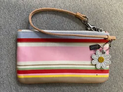 COACH Wristlet Colorful Small Clutch. Very good condition, clean inside
