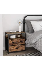 BRAND NEW, Stylish, 3 Drawer Dresser Nightstand!- This nightstands table top is made of high quality, durable MDF made...