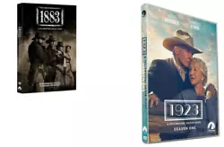 NEW & SEALED COMBO SET Yellowstone 1883 + 1923 ( DVD SET ). Region 1 USA & Canada.