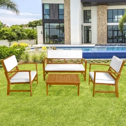 This classic patio sofa Set is just what you need to spend cool spring evenings, or warm summer evenings, enjoying...