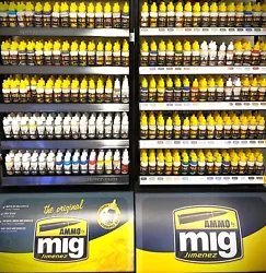 AMMO by MIG Acrylic Paint for Brushes and Airbrush. Acrylic - Authentic color formulated for maximum brush & airbrush...