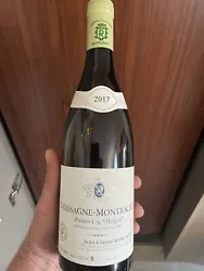 Jean Claude Ramonet Chassagne Montrachet 1 Cru Morgeot 2017. Niveau parfait bouteille parfaiteVente interdit aux mineurs