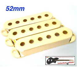 Pour tous types de Stratocaster. 3 covers de micros simples. matériel NEUF. Fender, Squier.
