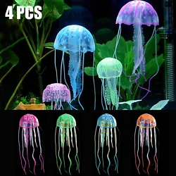 🐠 A beautiful and life-like artificial jellyfish to decorate your fish tank. 🐠 Simply apply it to the tank wall,...