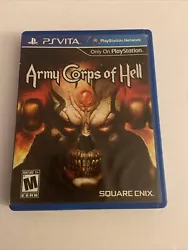 Army Corps of Hell (Sony PlayStation PS Vita, 2012) - Tested/ Authentic.