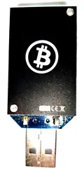 USB ASIC Bitcoin Miner Block Erupter 336 Mh/s New Model Sapphire Miner Rev 3.0 Thin,BLACK Color. Solo mining is...