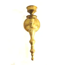 Antique Solid Brass Wall Mount Candelabra Candle Holder PRODUCT FEATURES 11 x 5 x 4