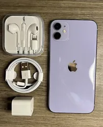 Apple iPhone 11 - 64GB - Purple (Fully Unlocked)Works with All Carriers Light, Normal signs of wearFunctions Perfectly,...