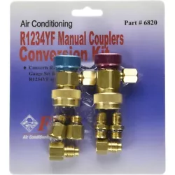 Type: A/C Tool R1234yf Manual Couplers Conversion Kit. Compressor | Condenser | Evaporator | Expansion Valve | Drier or...
