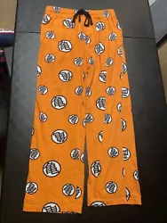 Dragon Ball Z Goku Kame Symbol All Over Anime Unisex Pajama Sleep Pants. Amazing condition!