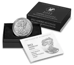 These popular silver collectibles are struck at the West Point Mint. The classic Walking Liberty design by Adolph A....