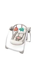 Ingenuity Soothe N Delight 6-Speed Portable Baby Swing with Music Open Box.