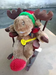 Dan Dee Reindeer Rocking Chair Grandma Christmas singing music. Condition is Used. Shipped with USPS Priority Mail....