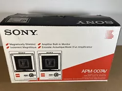 SONY APM-007AV Enceintes Acoustiques / Amplificateur - Speaker System Walkman. Rare- SONY APM-007AV - Enceintes...