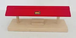 Brio Thomas the Train Wooden Train Depot Vintage 90s. In used condition.