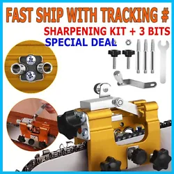 Chainsaw Chain Sharpener Jigs Sharpening Tool Kit For Chain Saws Electric Saw. - Portable Chainsaw Teeth Sharpener. - 1...