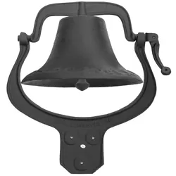 The resonating tone is loud enough to be heard from a distance, making it a charming, useful piece. This bell provides...