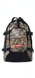 Supreme FW19 Backpack Real Tree Box Logo Bogo. Condition is New with tags. Shipped with USPS Priority Mail. Purchased...