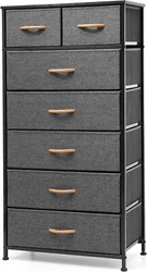 LARGE STORAGE CAPACITY - 6 deep drawers provide ample storage space and are easy to organize. Looks great in any space...