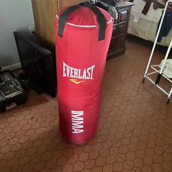This punching bag is in like-new condition and has been waiting for the perfect owner since 2014. Its a fantastic deal...
