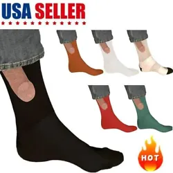 1x Pair of Socks. One size with moderate length, suitable for different foot types.