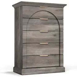And the chest provides an appropriate height to place the potted plant or a lamp. Top drawer with a drawer organizer....