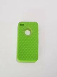 Coque Souple en Silicone iPhone 4 iPhone 4S Vert. iPhone 4 iPhone 4S Green Soft Silicone Case.