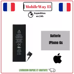 Batterie neuve et compatible pour iPhone 6S.
