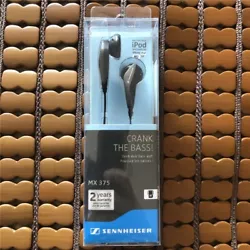 1 x MX375 earphone. Your search for stylish earphones is over with the MX 375 in-ear headphones. Ear...