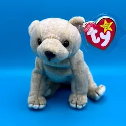 From the Ty Beanie Babies collection.Plush stuffed animal collectible toy.Mint with mint tags (with heart & tush...