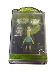 NIB Rick and Morty Action Figures Series 1 MR. POOPY BUTTHOLE WITH SNOWBALL 2017.