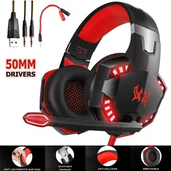 Headphone size: Approx. 21 11.5 21.5cm / 8.3 4.5 8.5in. Professional gaming headset for your choice. Type: Gaming...