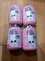 LOL SURPRISE FUZZY PETS WASH ME NEUF (lot de 4).