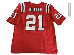 Nike Players MALCOLM BUTLER No 21 NEW ENGLAND PATRIOTS On-Field Size 44 Jersey. Armpit to armpit is 25”Shoulder to...
