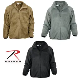 LEVEL 3 ECWCS FLEECE JACKET. ECWCS - Extended Cold Weather Clothing System. ROTHCO GENERATION III. Main Body Fabric...