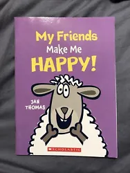 The Giggle Gang Ser.: My Friends Make Me Happy! by Jan Thomas. Condition is 