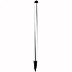 Capacitive and Resistive Stylus Touch Screen Display Pen Lightweight Silver. The Die-Cast Aluminum Capacitive and...