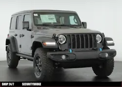 This ALL NEW 2023 Jeep Wrangler Willys 4XE is equipped with the 2.0L I4 turbo engine and 8 speed automatic transmission...