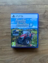 Farming Simulator 22 Jeu Vidéo PS5 Playstation 5. Comme neuf Envoi rapide et soigné en lettre suivie + papier bulle...