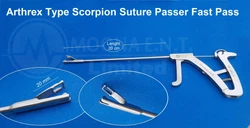 Product - New Reusable Arthroscopy Scorpion Suture Passer Straight. Lenght : 8