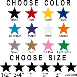 S tar stickers are great for a wide range of applications. Use white stars to make your own custom flags, use them to...