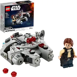 Le Microfighter Faucon Millenium LEGO Star Wars (75295) constitue un formidable cadeau pour les jeunes enfants. Super...