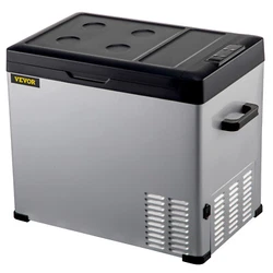 Why Choose VEVOR?. Extensive Usage: This 42Qt fridge freezer will fit snugly in your trunk, behind a car seat, or in...