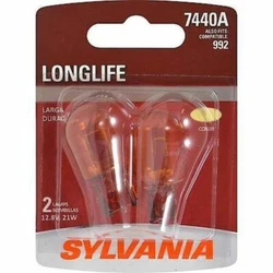 Part Number: 7440ALLBP2. Turn Signal Light Bulb. The engine types may include 1.0L 999CC 61Cu. l4 GAS SOHC Naturally...