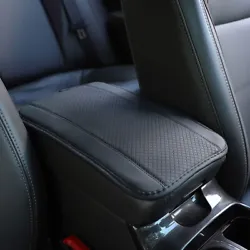 Type: Car Armrest Mat. Material: PU Leather. Color: Black Line. Suitable for all kinds of cars. Waterproof design....