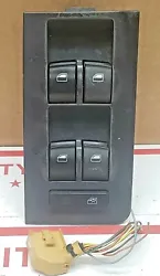                     2000 2004 AUDI A6 FRONT LEFT DOOR WINDOW SWITCH PART NUMBER 4BO959851 OEMUSED IN GREAT...