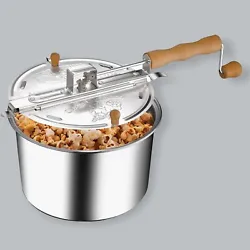 Whirly-Pop Stovetop Popcorn Popper. - Bi-Directional Stir Handle: For Right-handed of Left-handed. - Makes delicious...