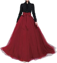 Features : Our tulle skirt have one high-quality layer of soft tulle and one lining,breathable and comfortable.we...